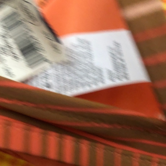 Aerie Orange and Yellow Striped Bikini Top - Picture 6 of 6